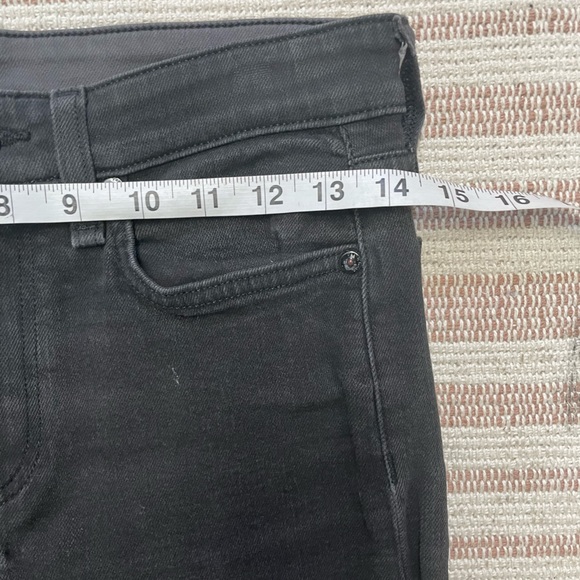 Rag & Bone Nina High-Rise Ankle Skinny in Black. Size 26. - Picture 9 of 14